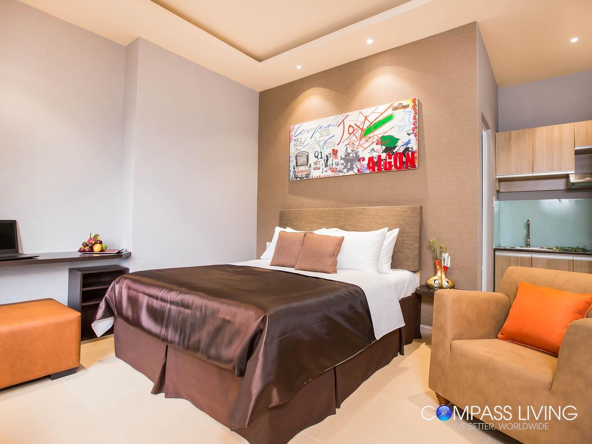 Compass Living Joy Aparthotel โฮจิมินห์ซิตี้ ภายนอก รูปภาพ