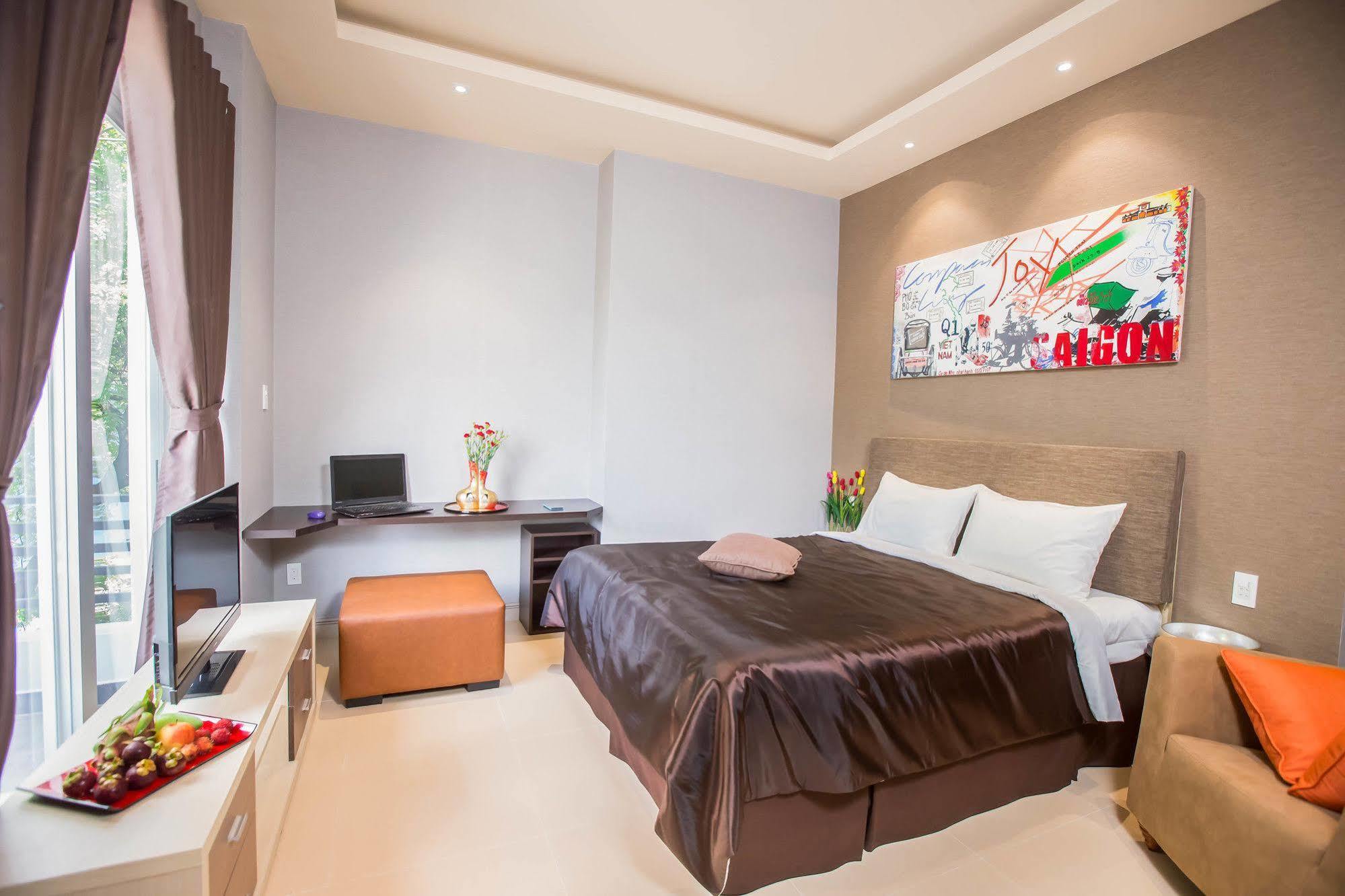 Compass Living Joy Aparthotel โฮจิมินห์ซิตี้ ภายนอก รูปภาพ