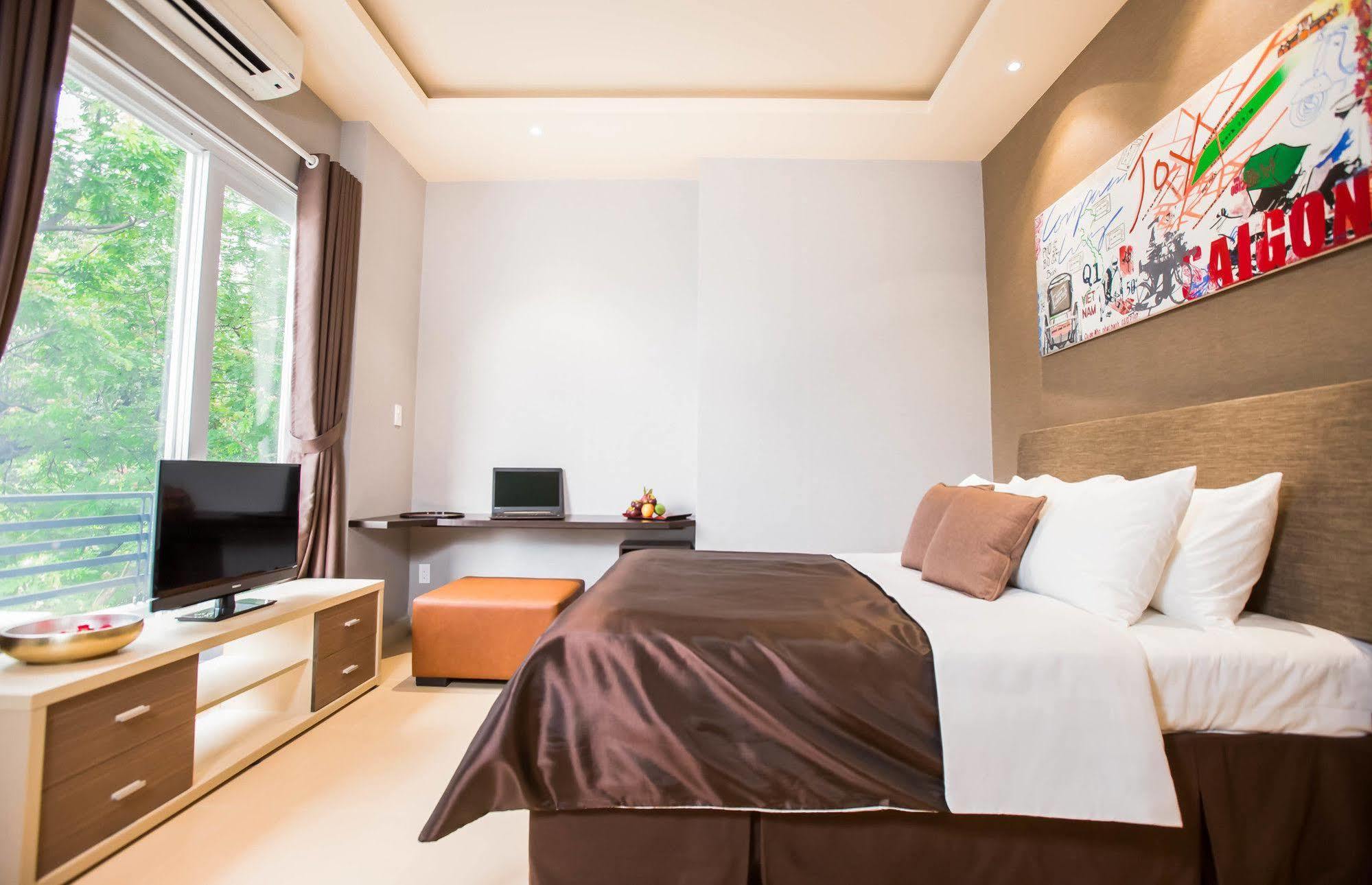 Compass Living Joy Aparthotel โฮจิมินห์ซิตี้ ภายนอก รูปภาพ